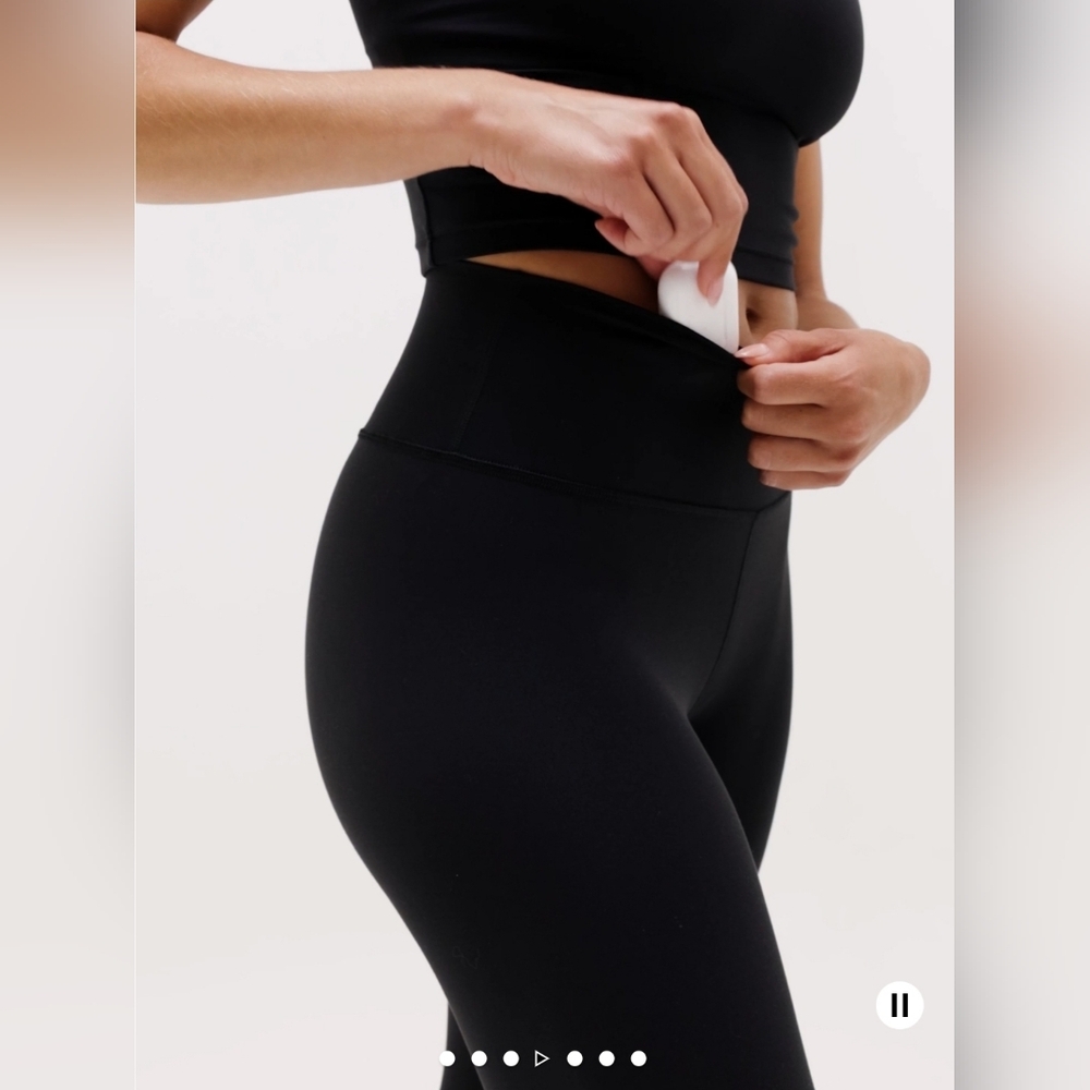 NWT Athleta Transcend High Rise Capri Size S/P In Black - Picture 5 of 8